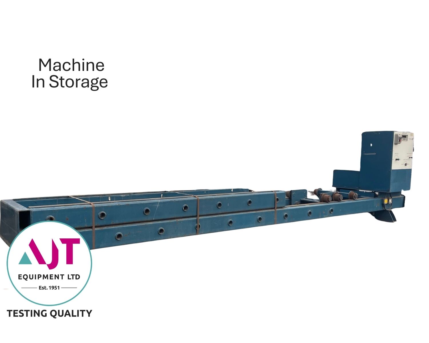 Test Machine on arrival for Refurbishment